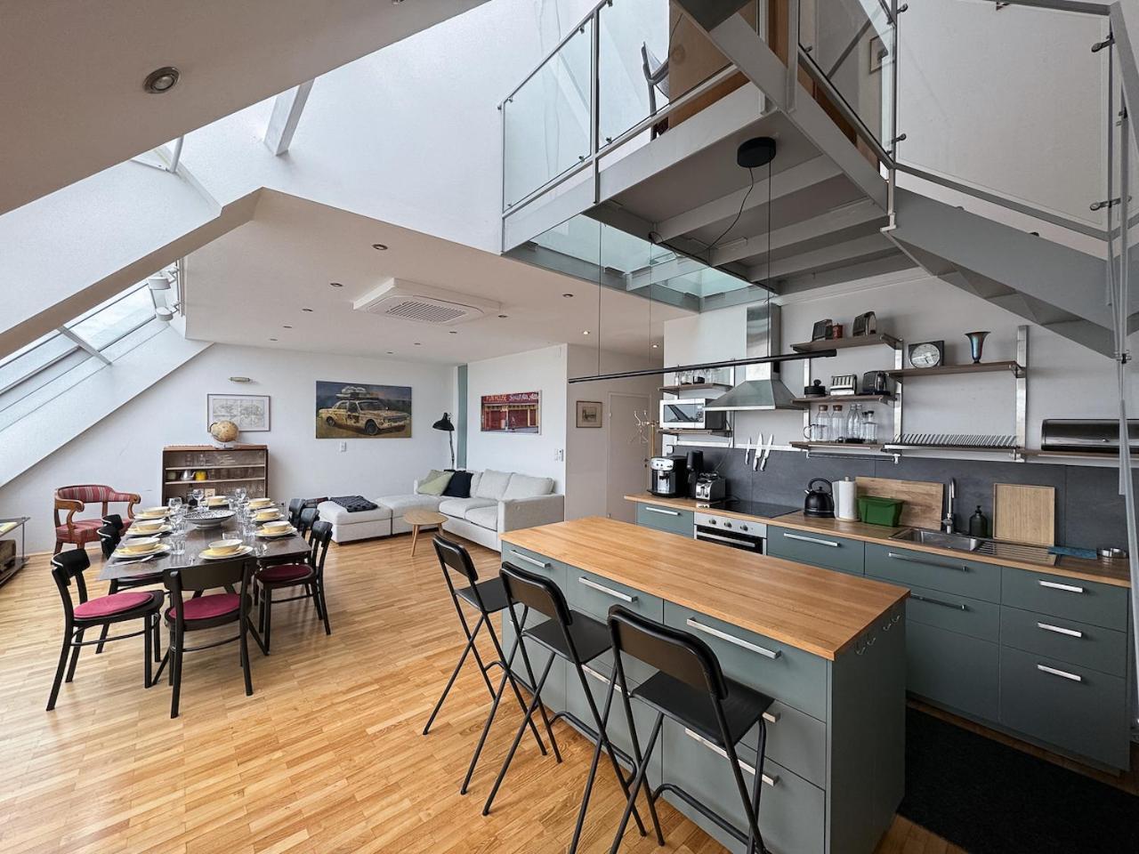 Apartmán 360 View Loft 3 Vídeň Exteriér fotografie