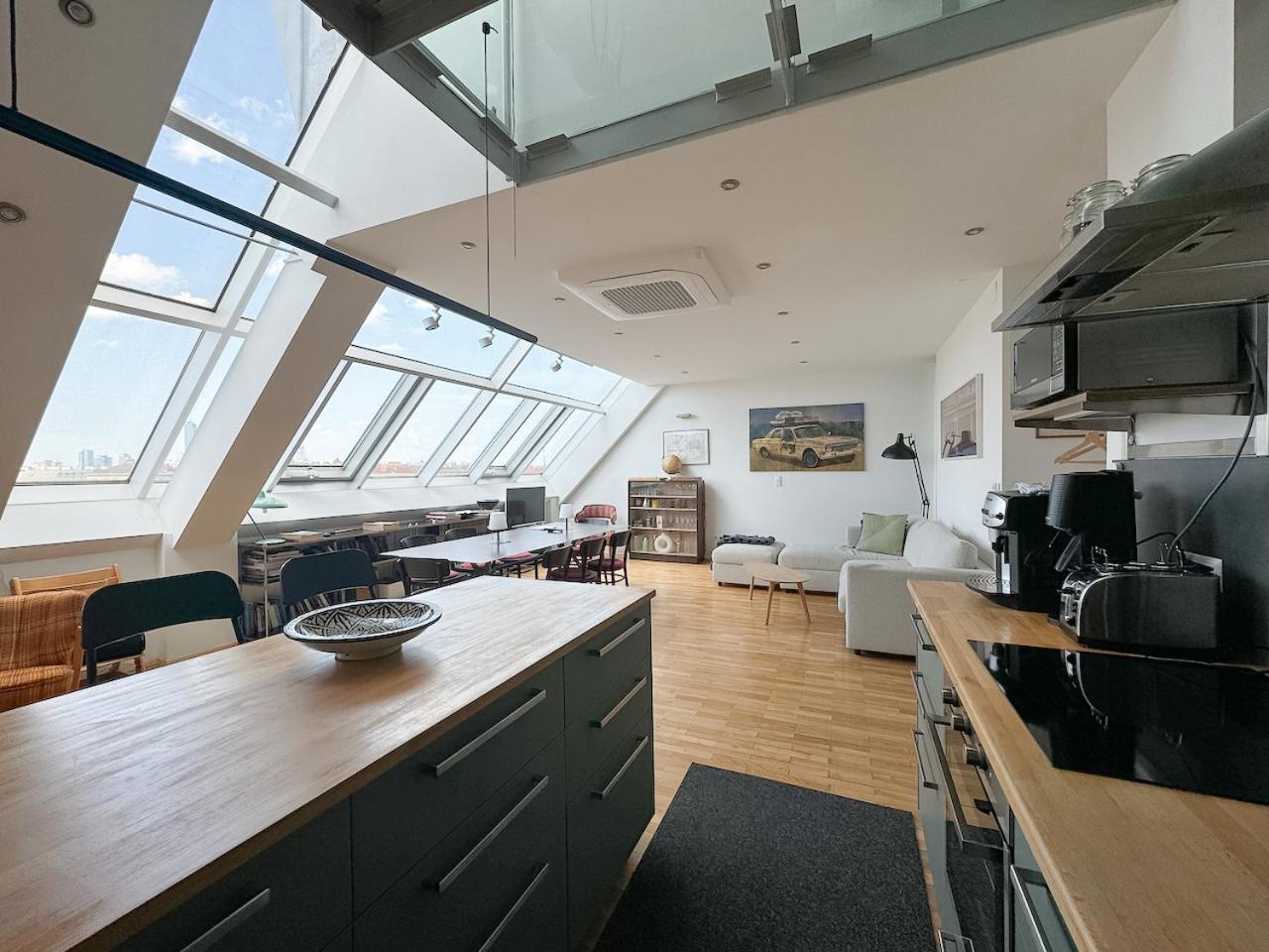 Apartmán 360 View Loft 3 Vídeň Exteriér fotografie