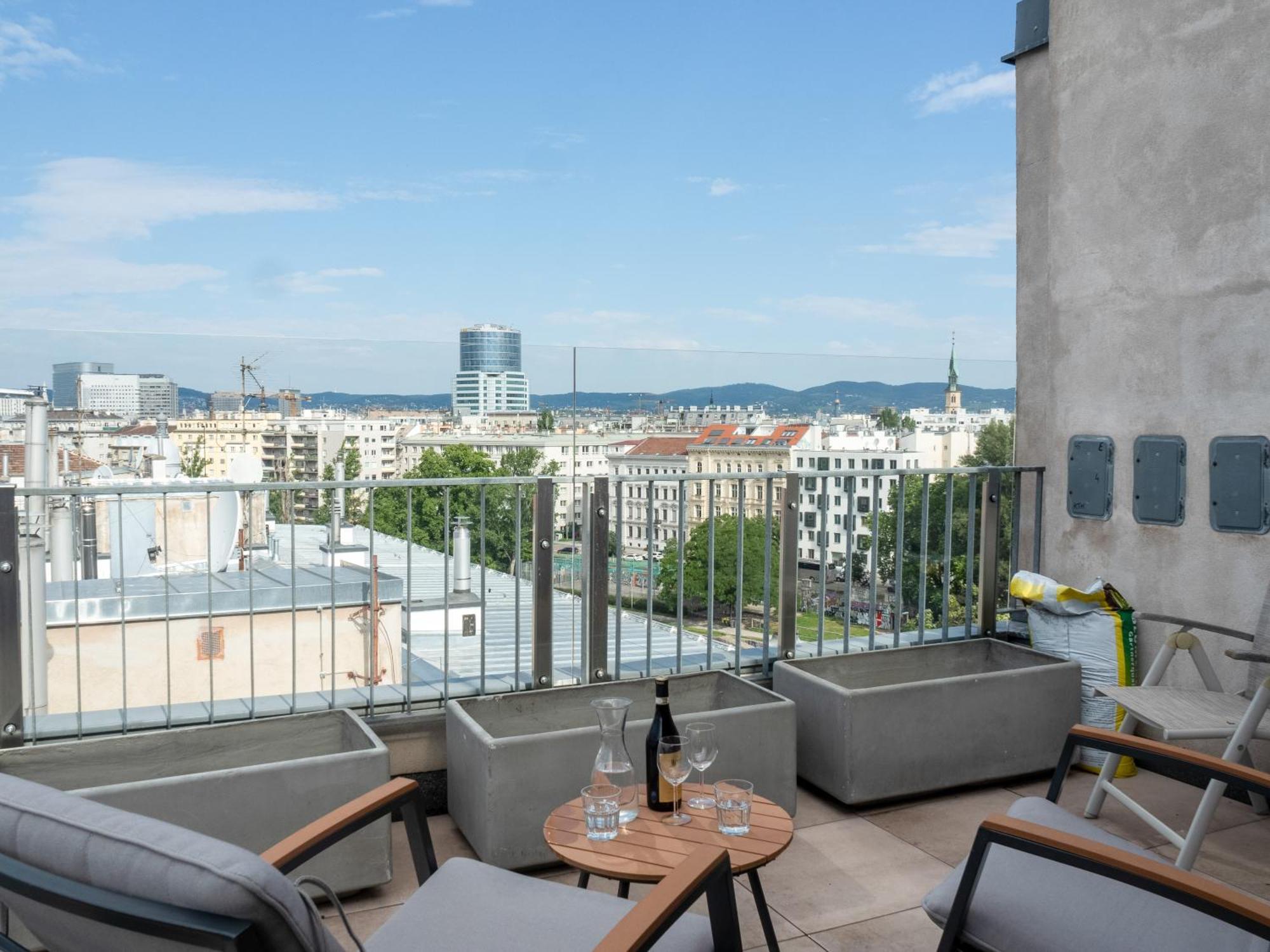 Apartmán 360 View Loft 3 Vídeň Exteriér fotografie