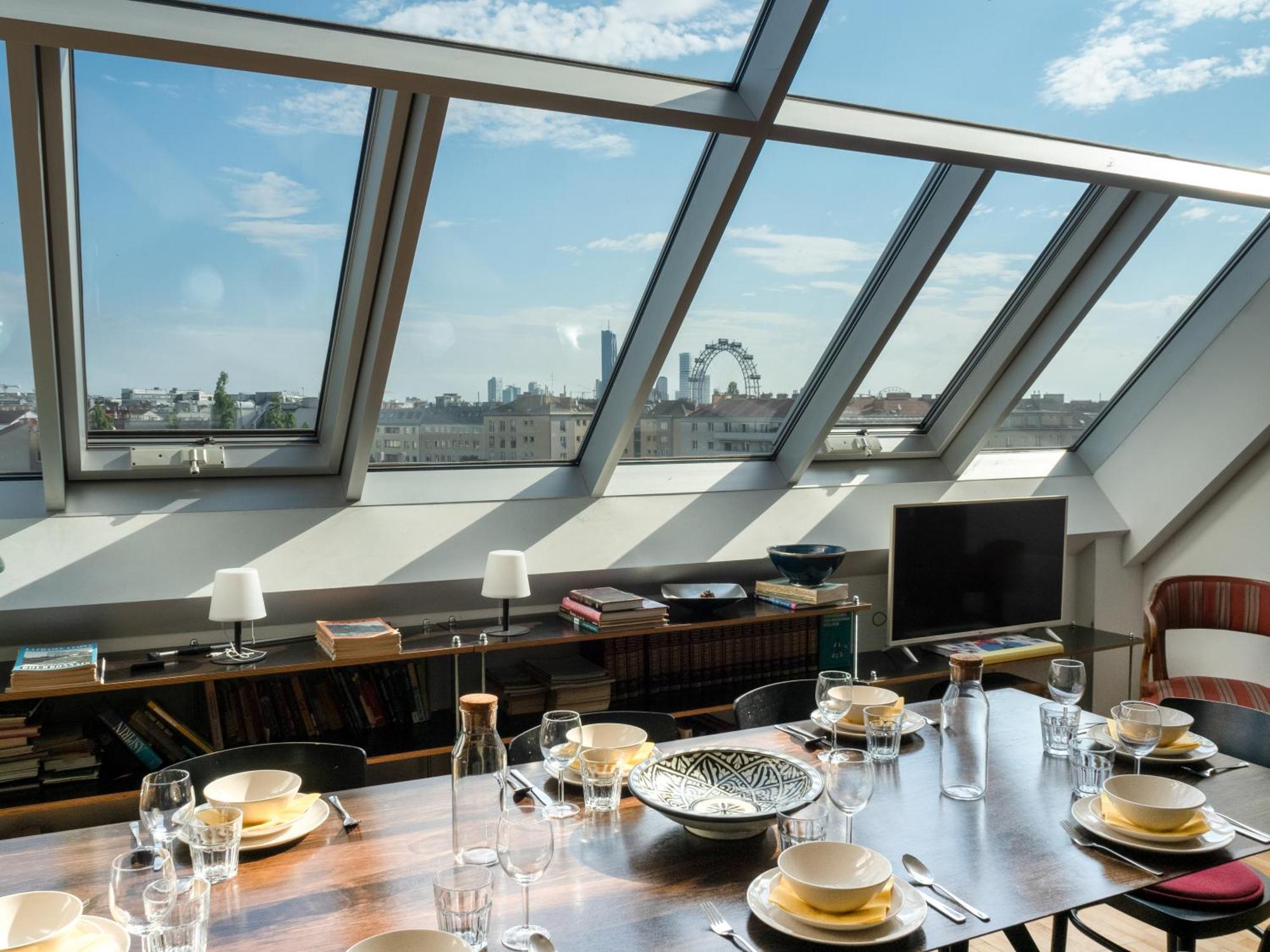 Apartmán 360 View Loft 3 Vídeň Exteriér fotografie